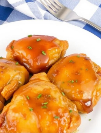 Slow-Cooked Honey Garlic Chicken Thighs
